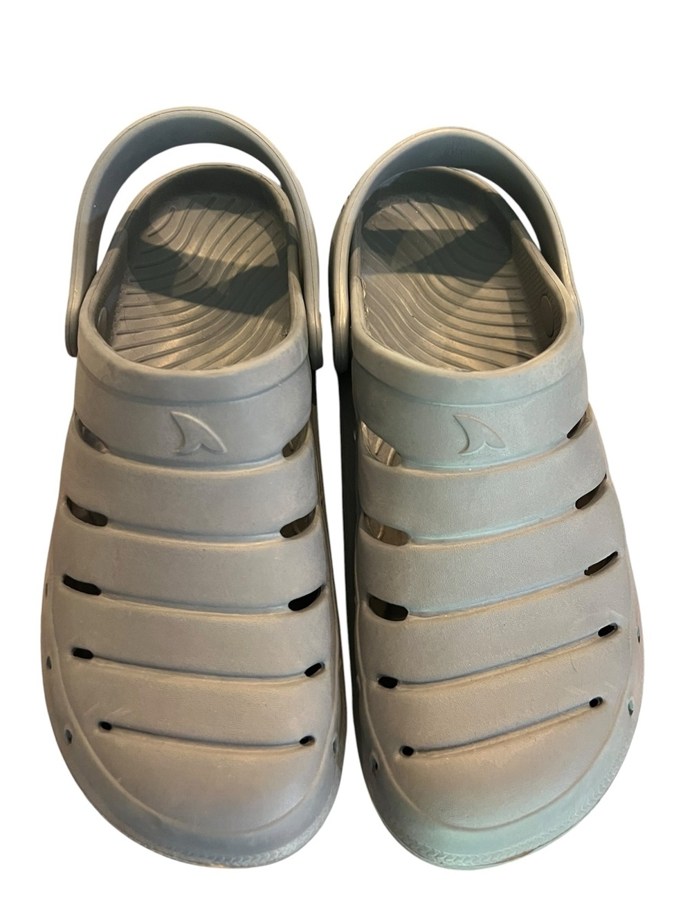 Men's Grey Water Clog with Heel Strap